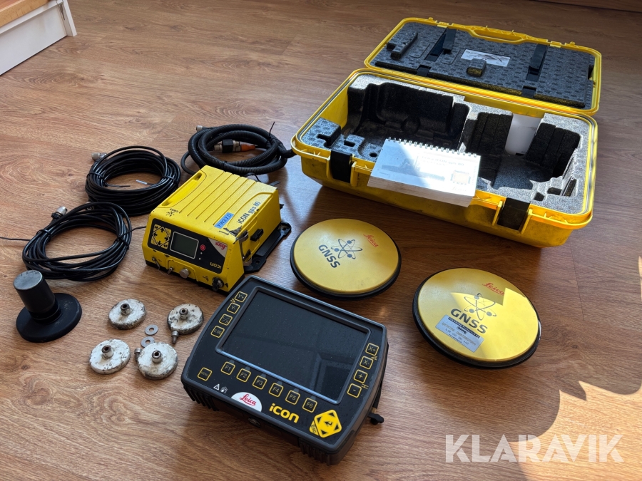 GPS Leica Icon80 3D skärm