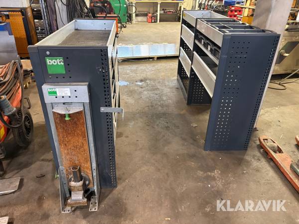 Verkstadsinredning BOTT 2 st