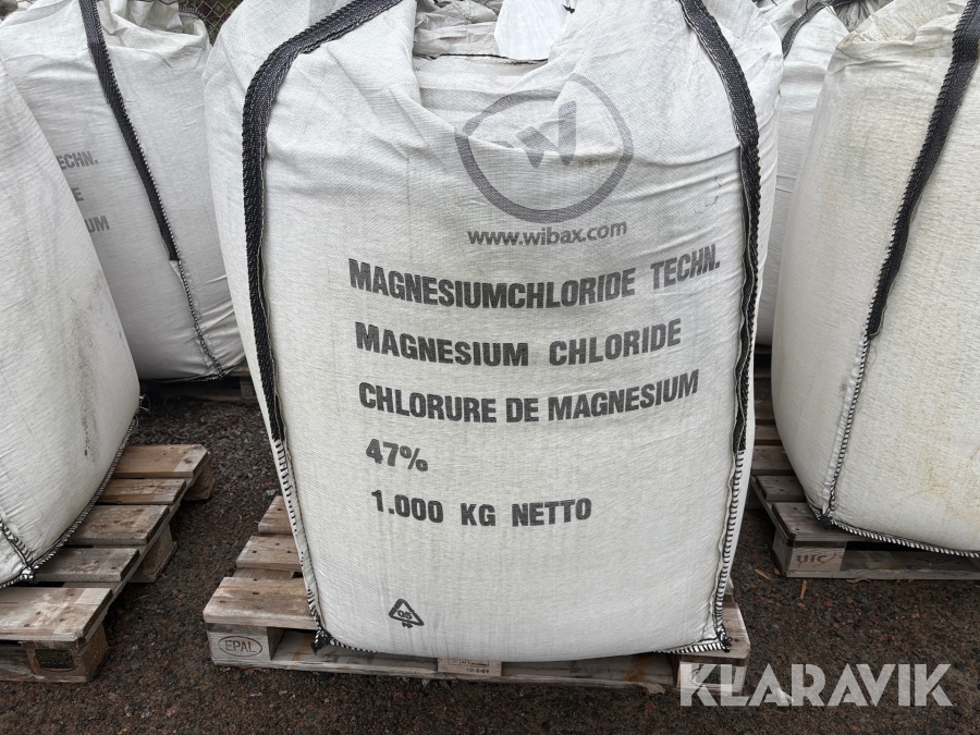 Vägsalt / magnesiumkloridgranulat 1000 kg
