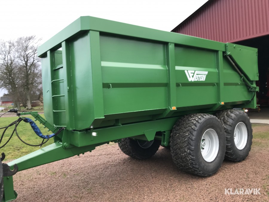 Traktorvagn / Tippvagn Richard Western 12 t