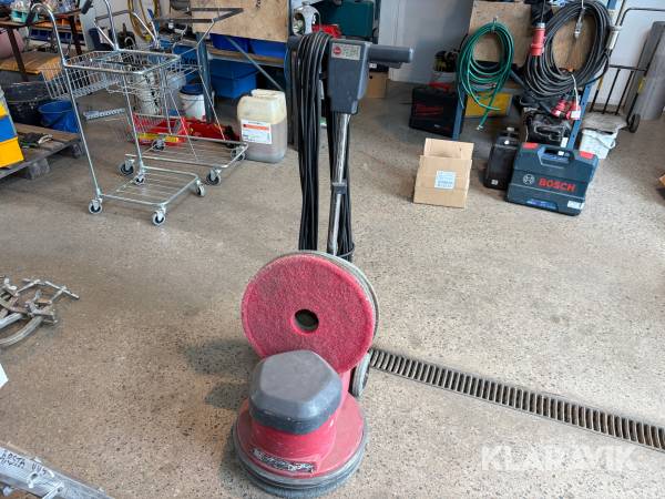 Skurmaskin med polering Hako Cleanfix Power Disc 165