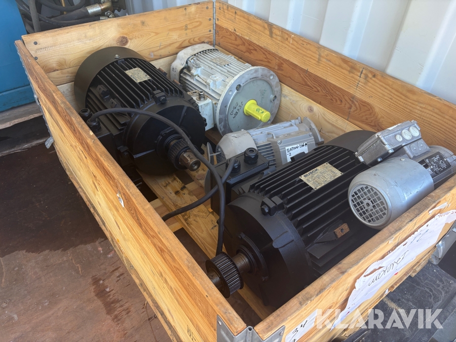 Elmotorer parti 5 st