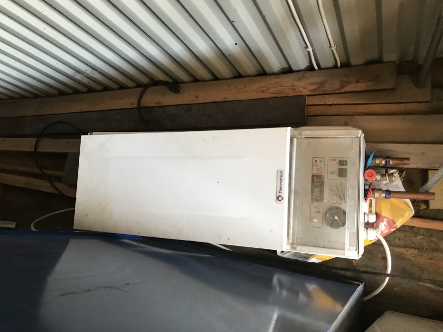 Elpanna för vattenburen golvvärme