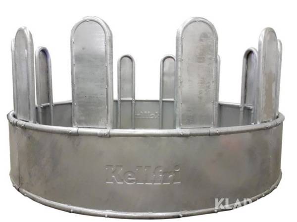 Foderhäck med täcka bogstöd för häst 12platser Kellfri 2st