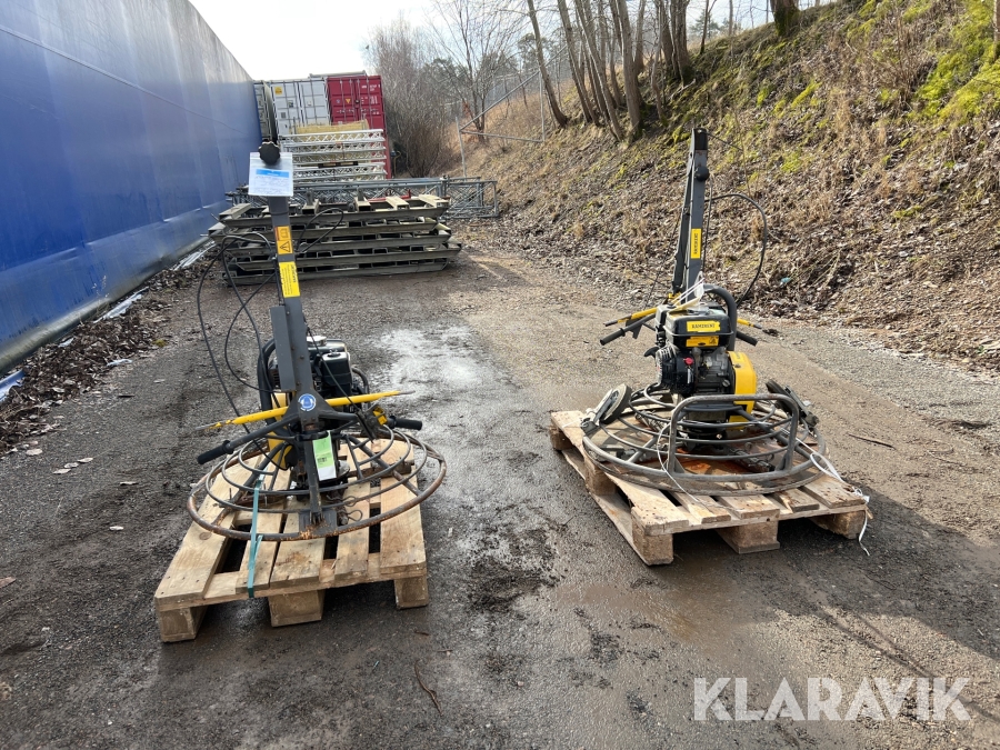 Glättare Atlas Copco BG370