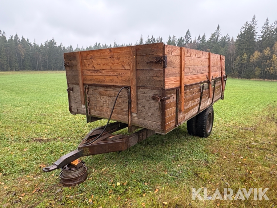 Tippvagn 3-vägs tipp