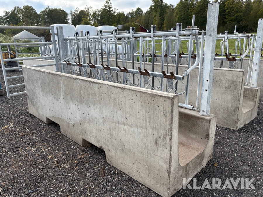 Betongkrubba med kalvfront Ydre-Grinden 5 st