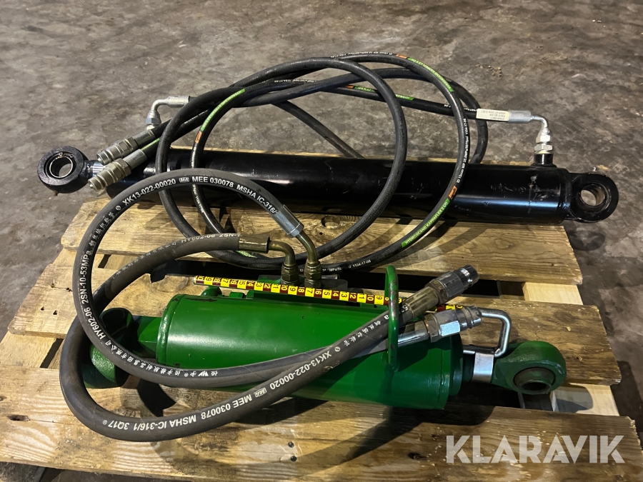 Toppstänger 2st hydrauliska