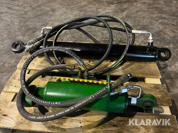 Toppstänger 2st hydrauliska