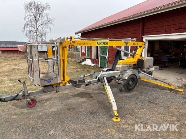 Släpvagnslift Ommelift Mini 12