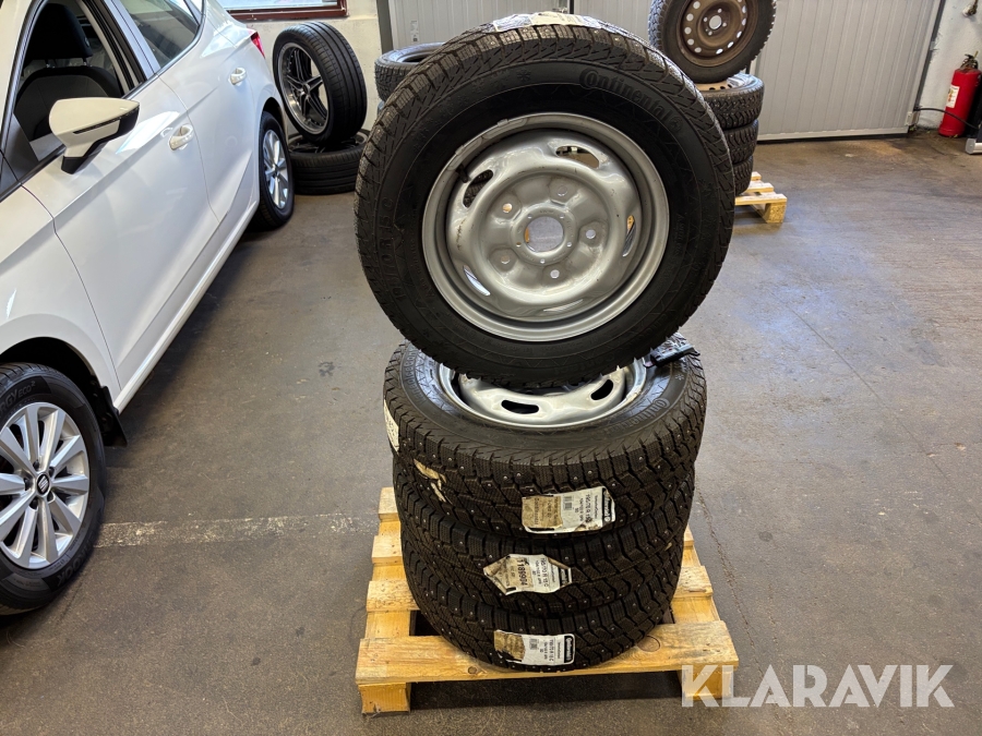 Vinterhjul Continental 195/70-15 4st