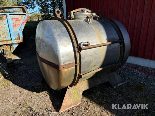 Rostfri tank Wedholms D12 2500 L