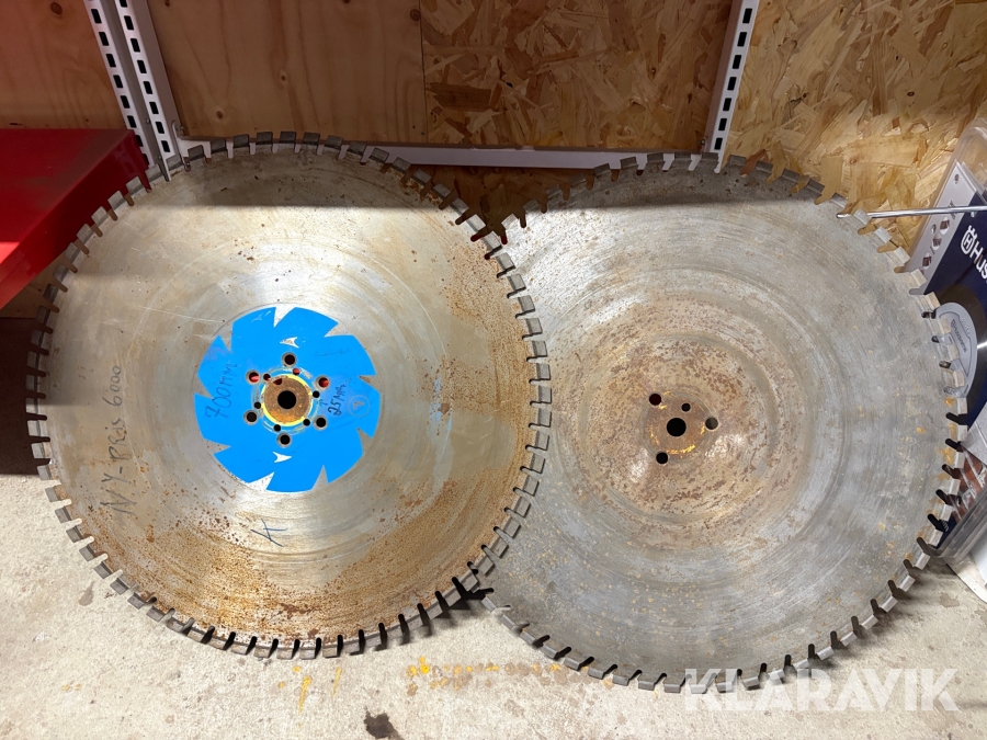 Klingor för granit/betong 700 mm 2 st