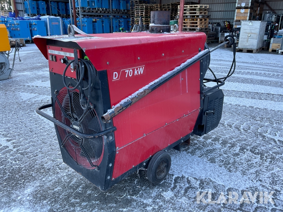 Dieseldriven Byggtork Polartherm D 70