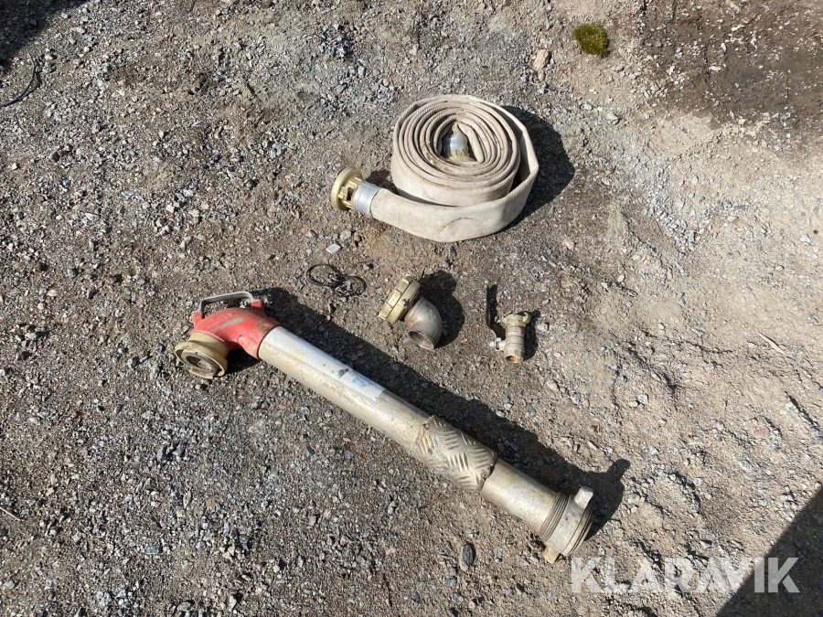 Utrustning brandpost slang  samt kopplingar