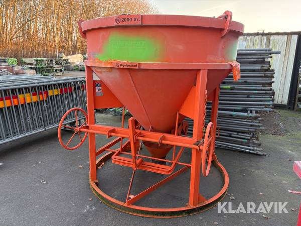 Gjutbask Betongsilo FE 1016H 2000 L