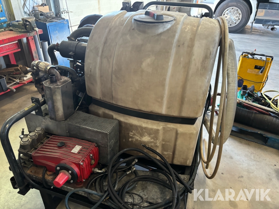 Spolaggregat ROM BV Compact PRO med TEHA BR750 värmeaggregat