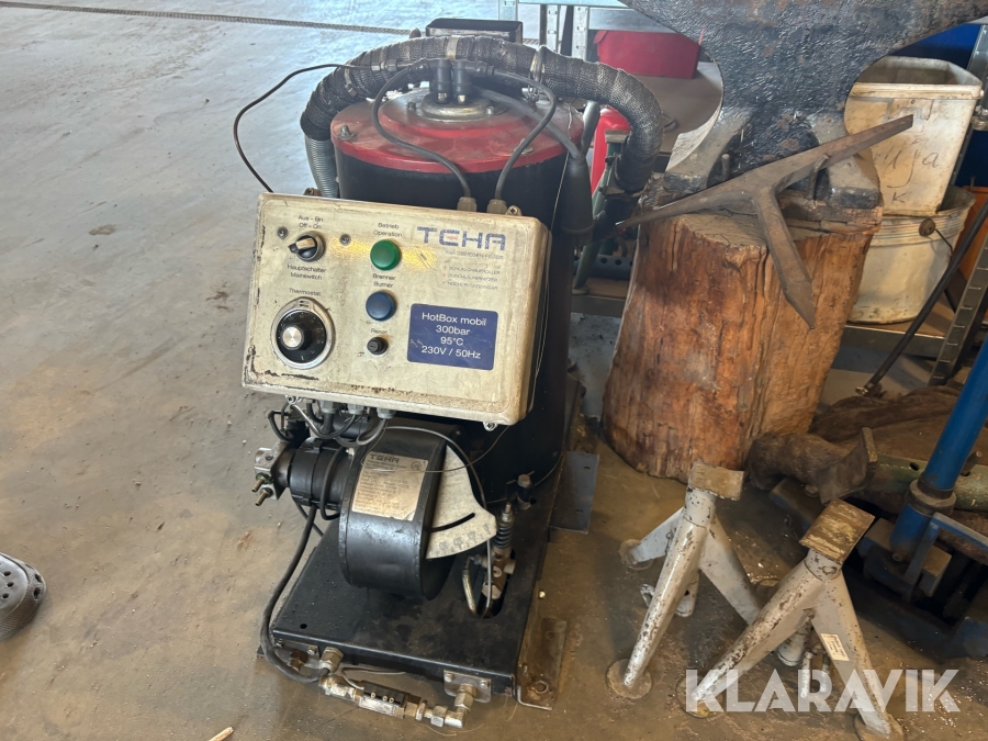 Spolaggregat ROM BV Compact PRO med TEHA BR750 värmeaggregat