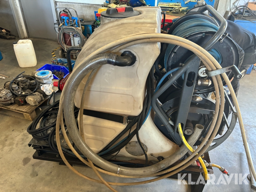 Spolaggregat ROM BV Compact PRO med TEHA BR750 värmeaggregat