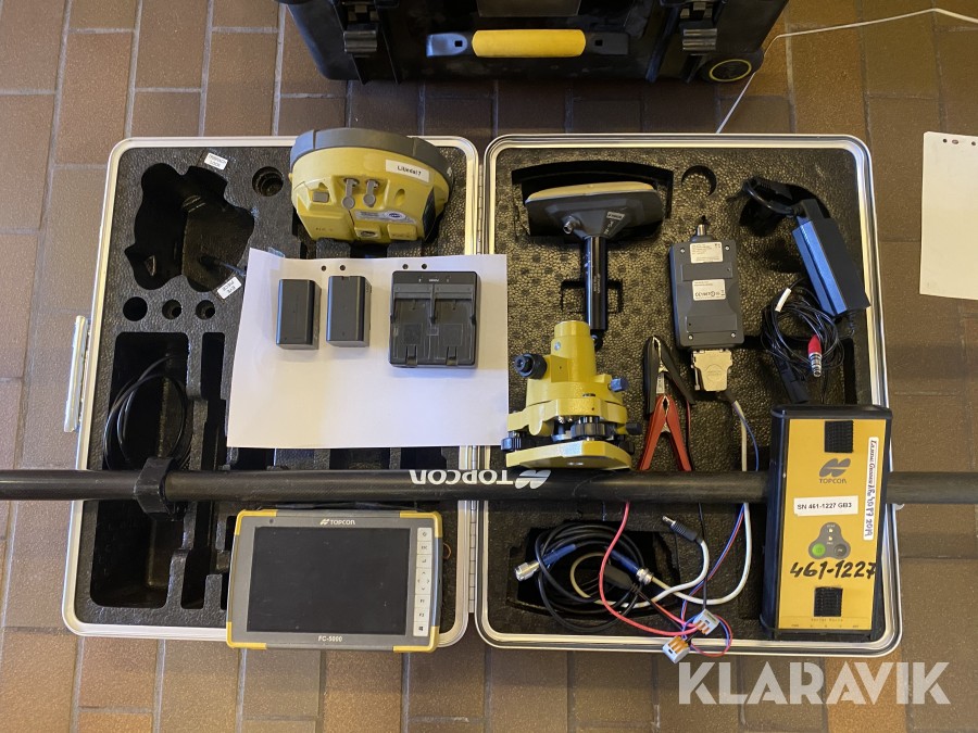 GPS Rover och basstation Topcon Rover Hiper V 