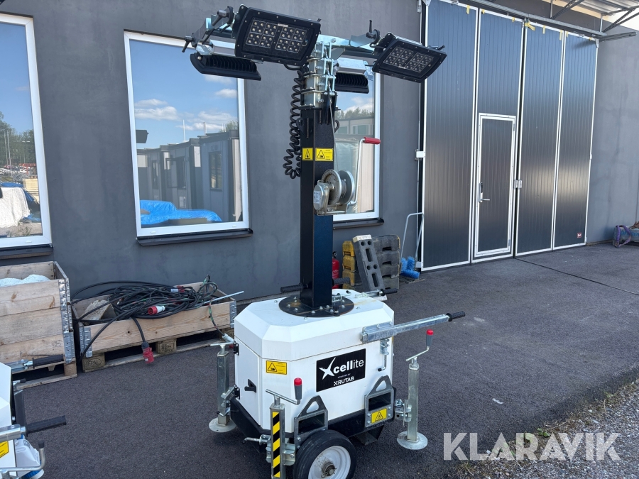 Byggbelysning Italtower Towerloop Multiled