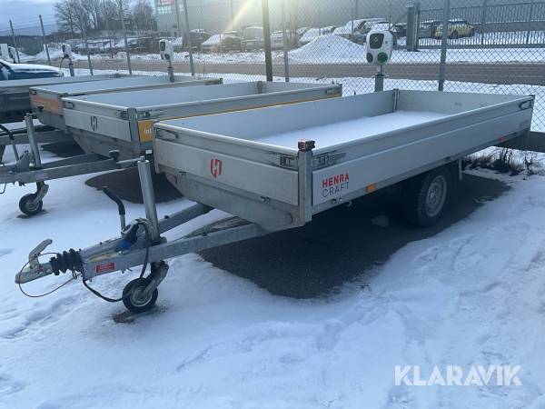 Personbilssläp Henra 1300 kg