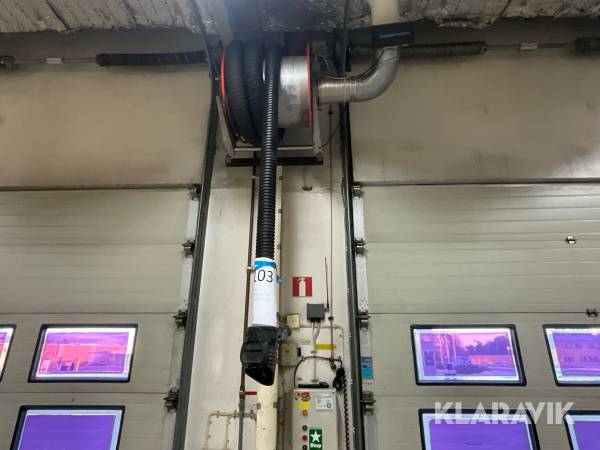 Avgasslangupprullare Nedermann