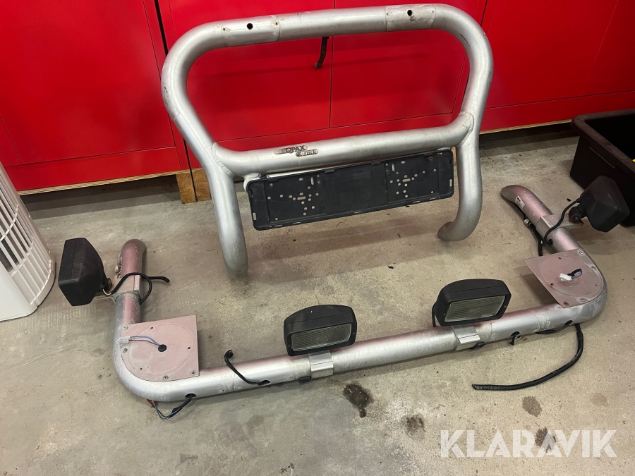 Frontbåge & takbåge Qpax X-rack Till renault master