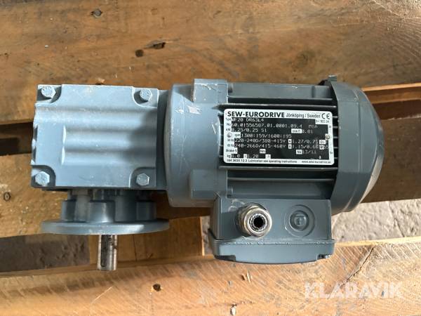 Elmotor Sew-eurodrive WF20 DR63L4 1st
