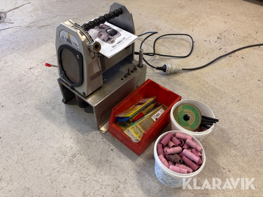 TIG tillbehör Ultima TIG inkl tillbehör