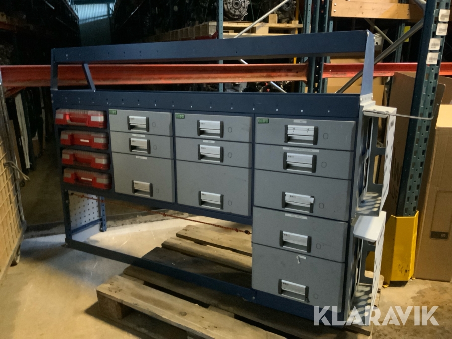 Verktygsinredning för skåpbil Modul System