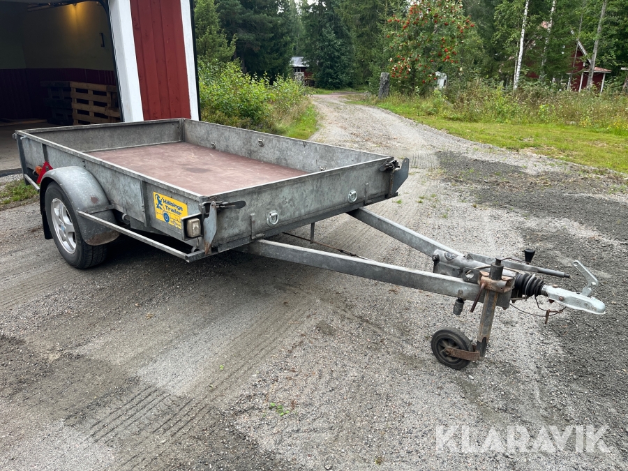 Släpvagn Hälsinge Trailer med kåpa