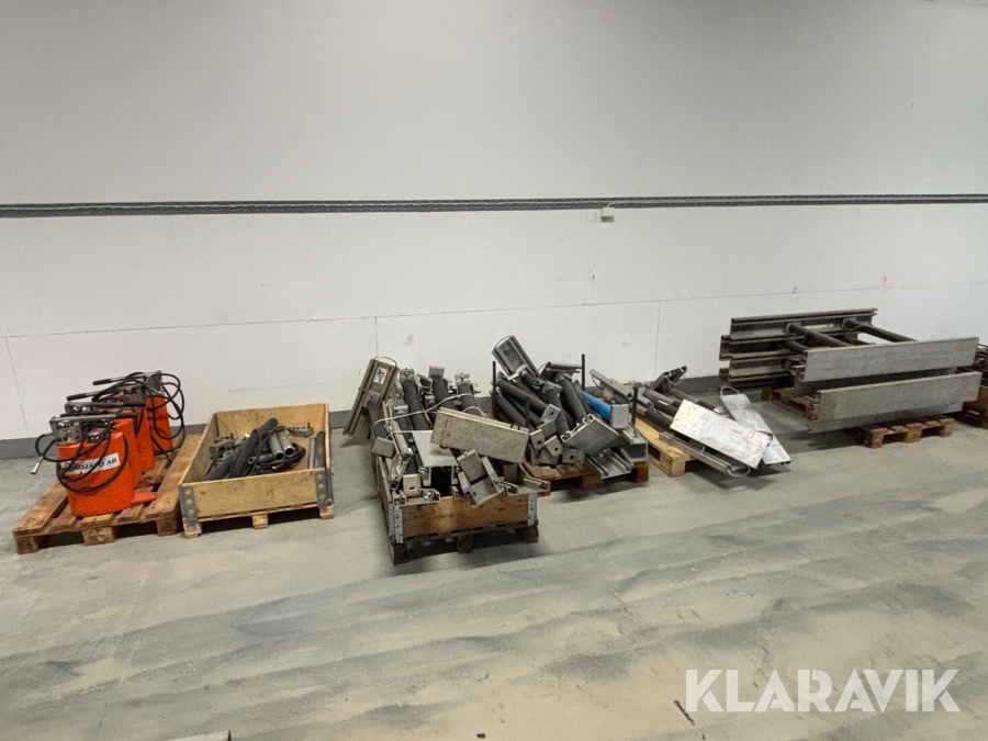 Paket med diverse hydraulisk stämp Jappo