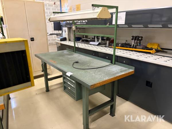 Arbetsbänk Werba höj&sänkbart