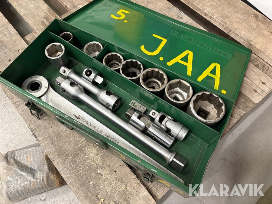 Hylsnyckelsats Stahlwille