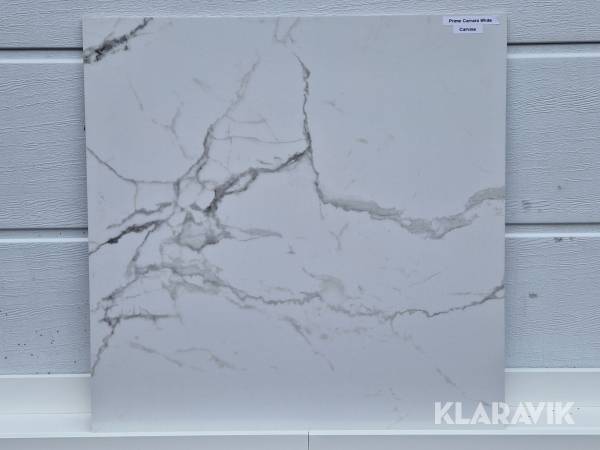 Klinkers 108 kvm Granitkeramik Prime Carrara White