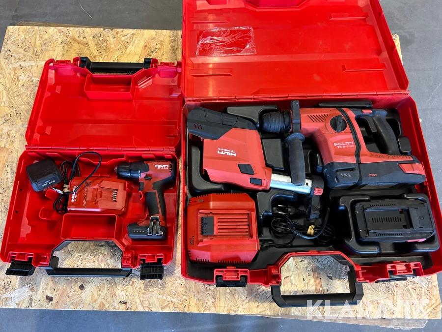 Kombihammare 1 st,  Borrskruvdragare 1 st Hilti