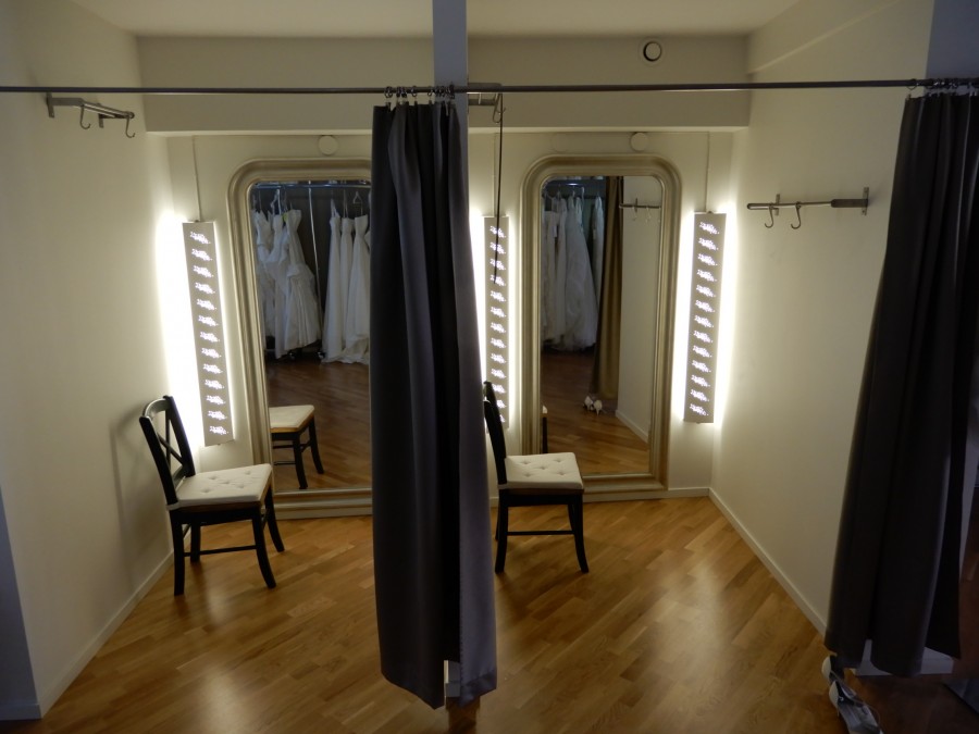 Butiksinredning för klädbutik m.m.