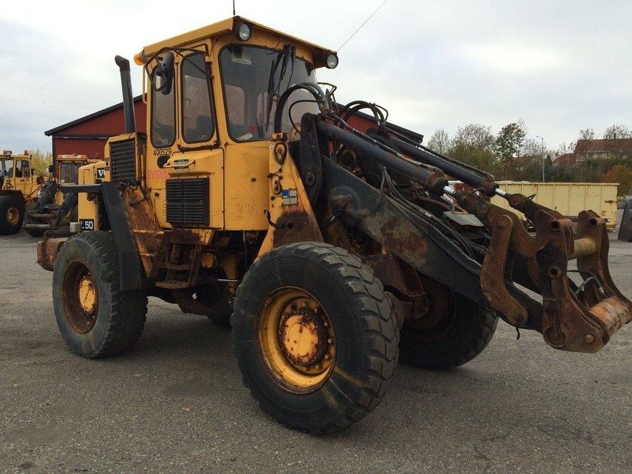 Hjullastare / Lastmaskin m hydrauliskt redskapsfäste