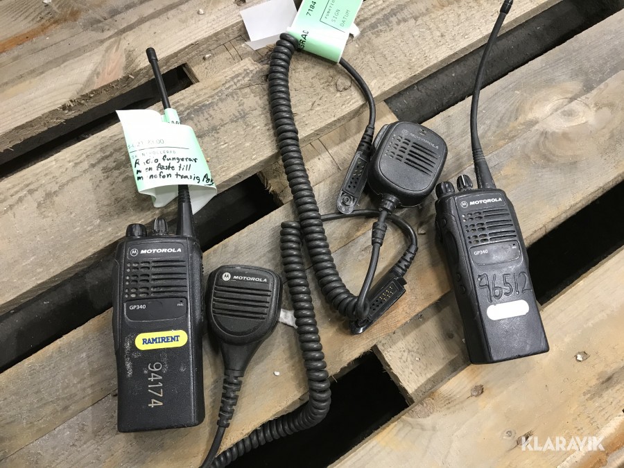 Kommunikations radio analog 2st