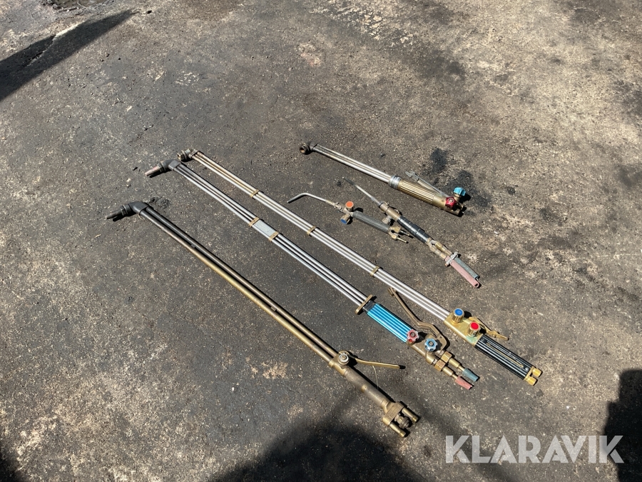 Skärhandtag / svetshandtag 6st