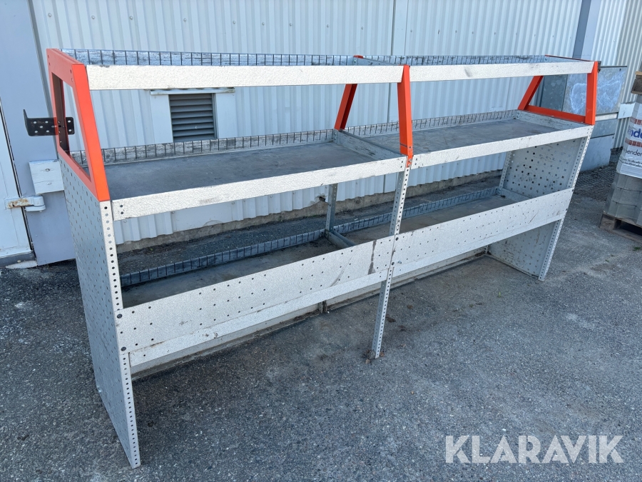 Hylla bilinredning Work System