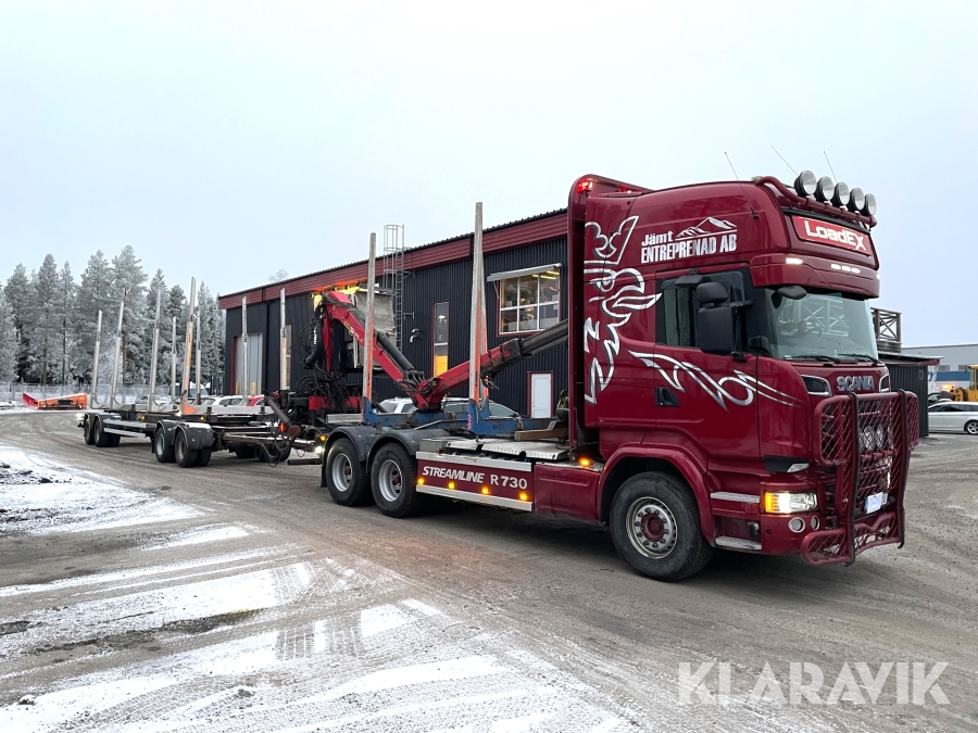 Timmerbilsekipage Scania R730 6X4