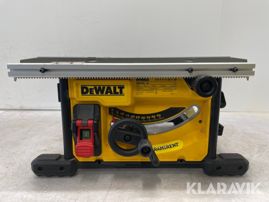 Klyvsåg Dewalt DWE7485-QS, Svalöv, Klaravik auktioner