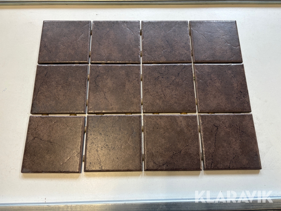 Klinker D'tiles Sicily Brown ca 14kvm på ark