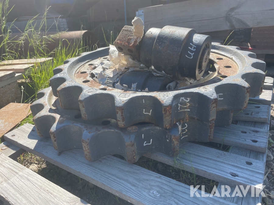 Överrullar Knaperhjul