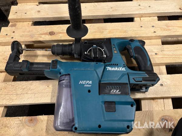 Kombihammare Makita DHR243 med dammsugarenhet