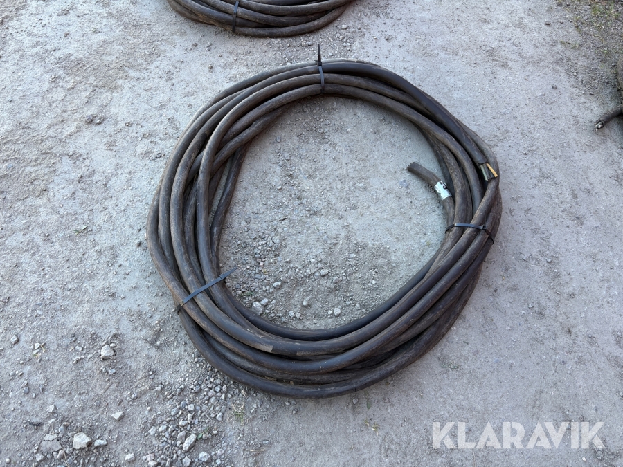 Gummikabel/skarvkabel 23 m