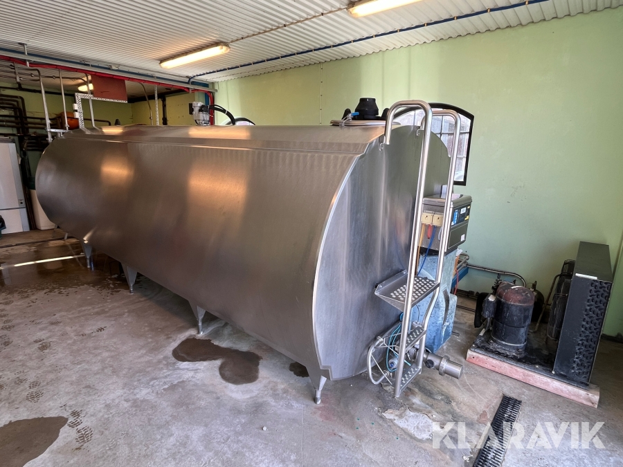 Mjölktank Delaval DXCE 12000L till robotstall