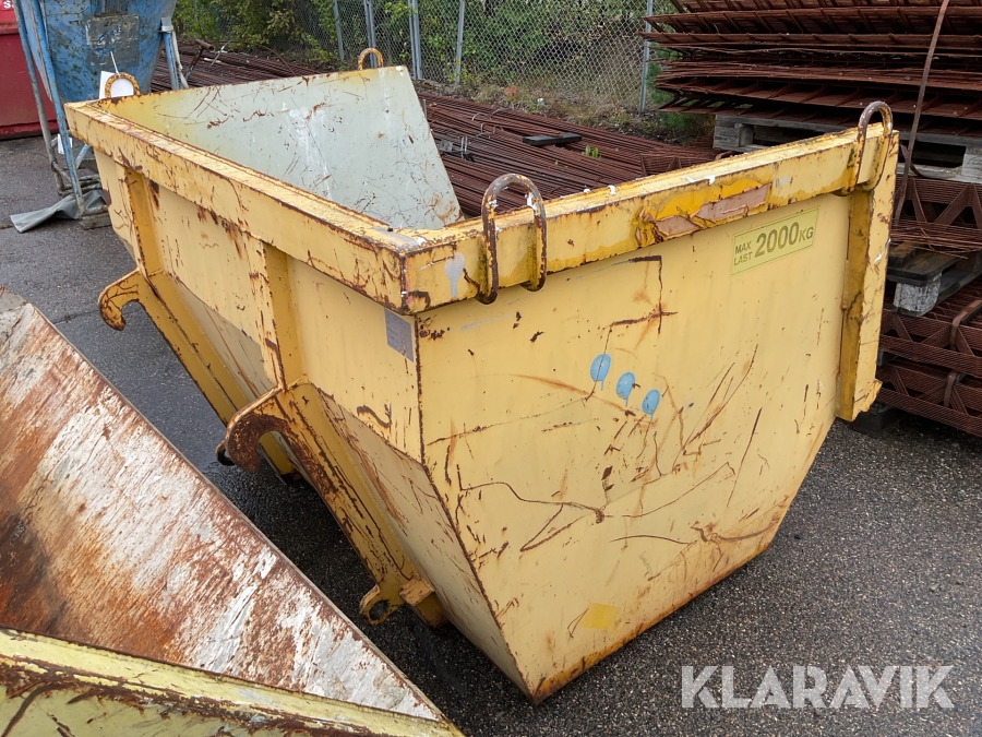 Sopcontainer AB Balticum BMB-3 Stora BM 3m3